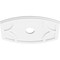 Ekena Millwork Kailey Architectural PVC Ceiling Medallion, 20"W x 13 3/8"H x 3"ID x 10 3/4"C x 1"P, One-Piece CMP20X13KY-03000 - alternate 2